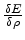$ {\frac{{\delta E}}{{\delta \rho}}}$
