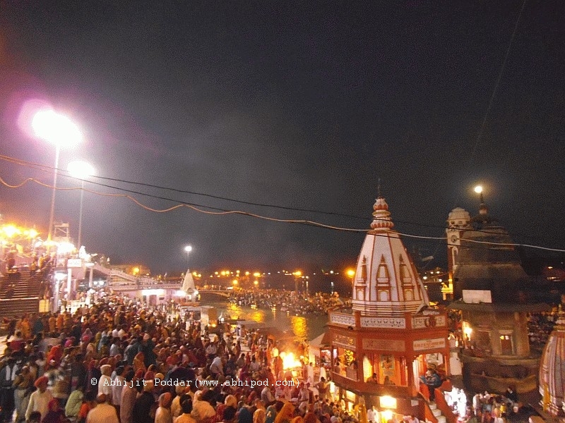 Sandhya Aarti at Har Ki Pauri 