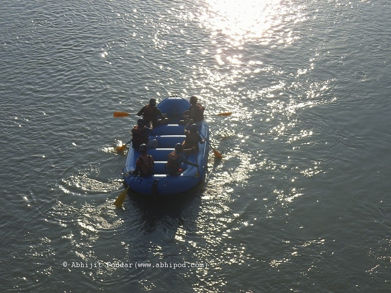 Rafting on the Ganges
